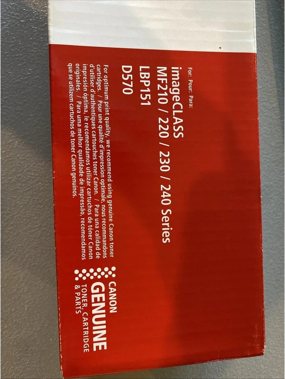 Canon 9435B001 2400 Pages Black Toner #137